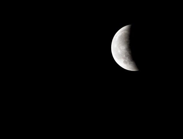 Eclisse Totale Centrale di Luna